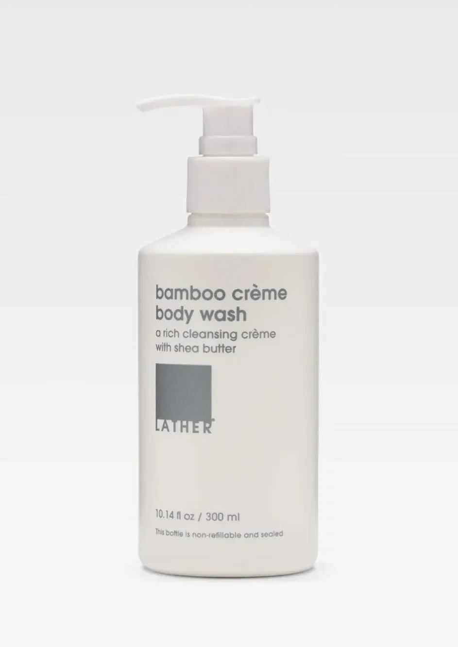 LATHER - Bamboo Creme Body Wash Shea Butter 10.14 fl oz.
